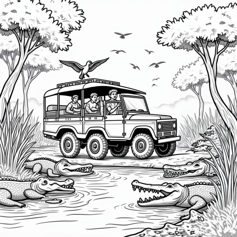 Crocs Coloring Pages - Page 1
