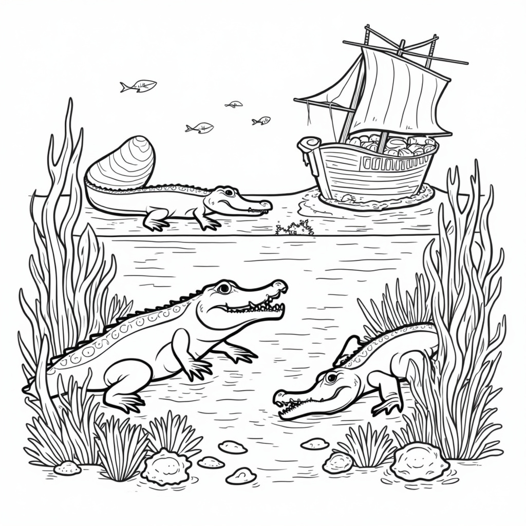 Crocs Coloring Pages - Page 2