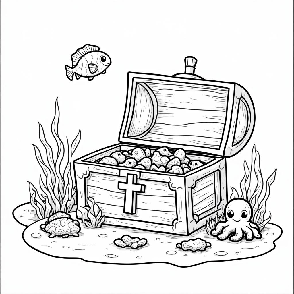 Cross Coloring Pages - Page 1