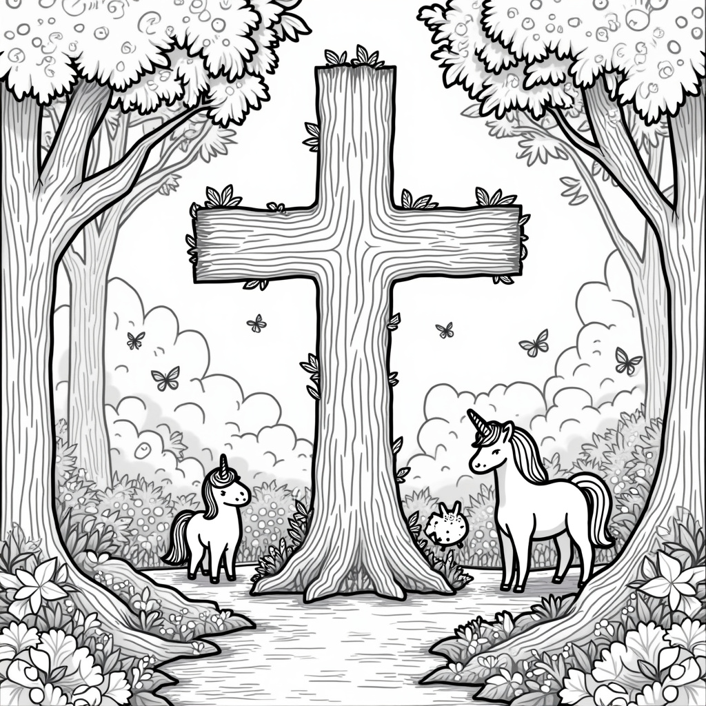 Cross Coloring Pages - Page 3