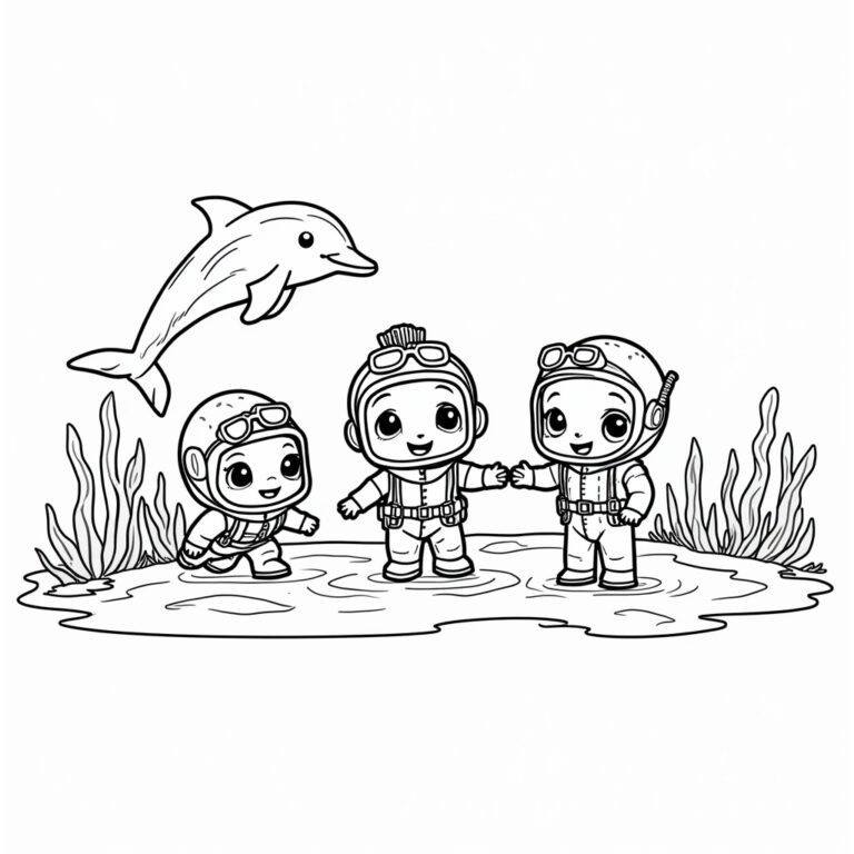 Cry Babies Coloring Pages - Page 1