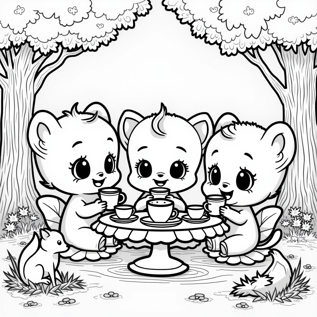 Cry Babies Coloring Pages - Page 2