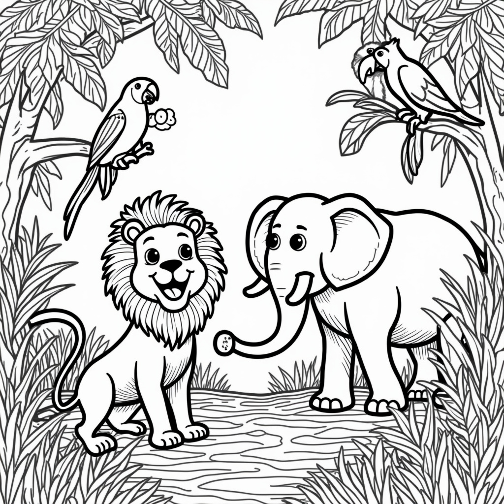Cute Coloring Pages - Page 4