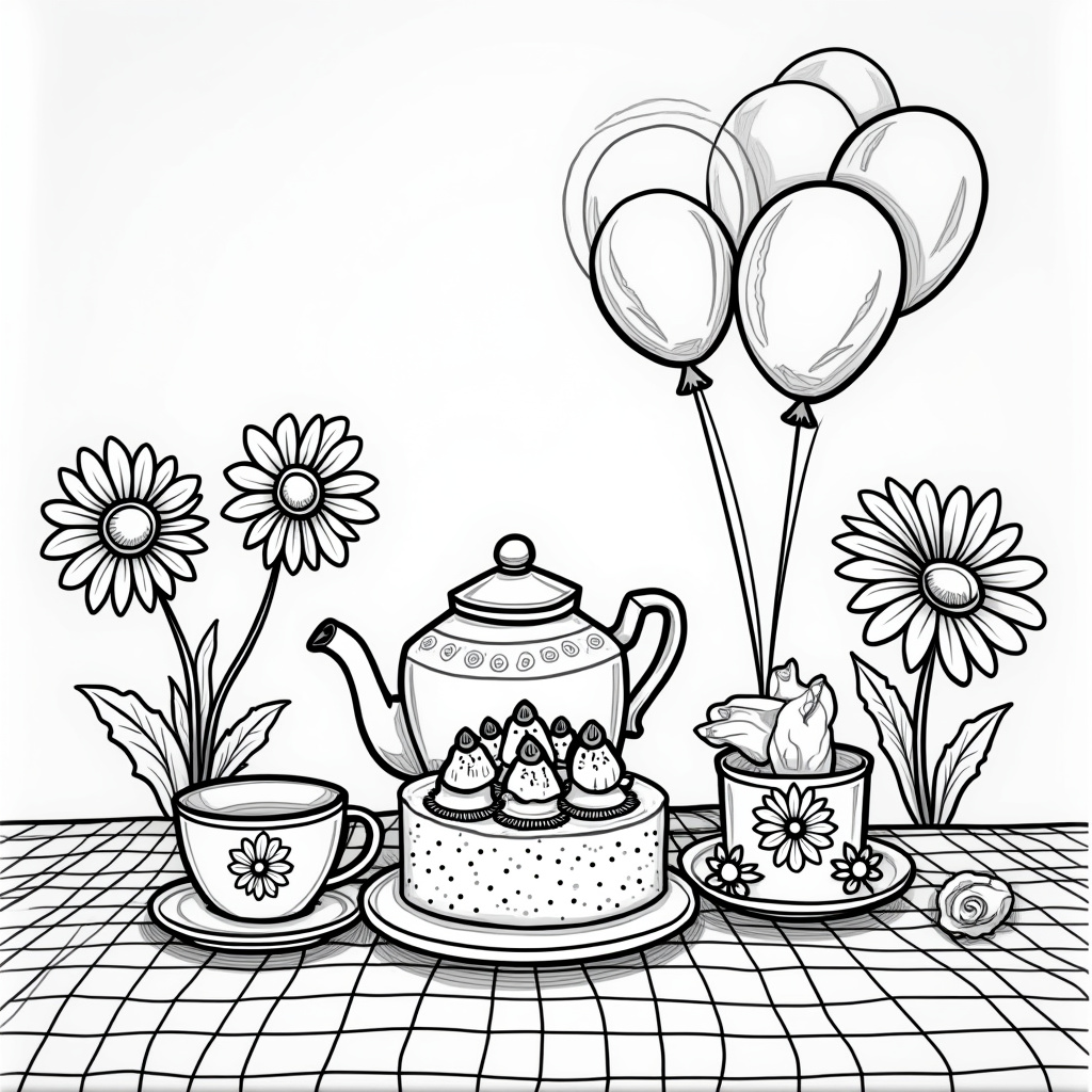 Daisy Coloring Pages - Page 3
