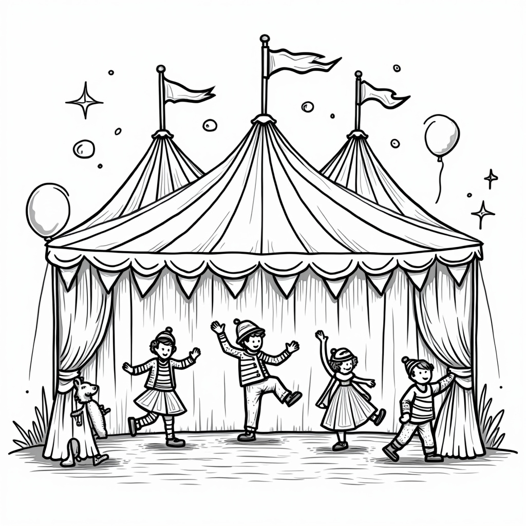 Dancing Coloring Pages - Page 5
