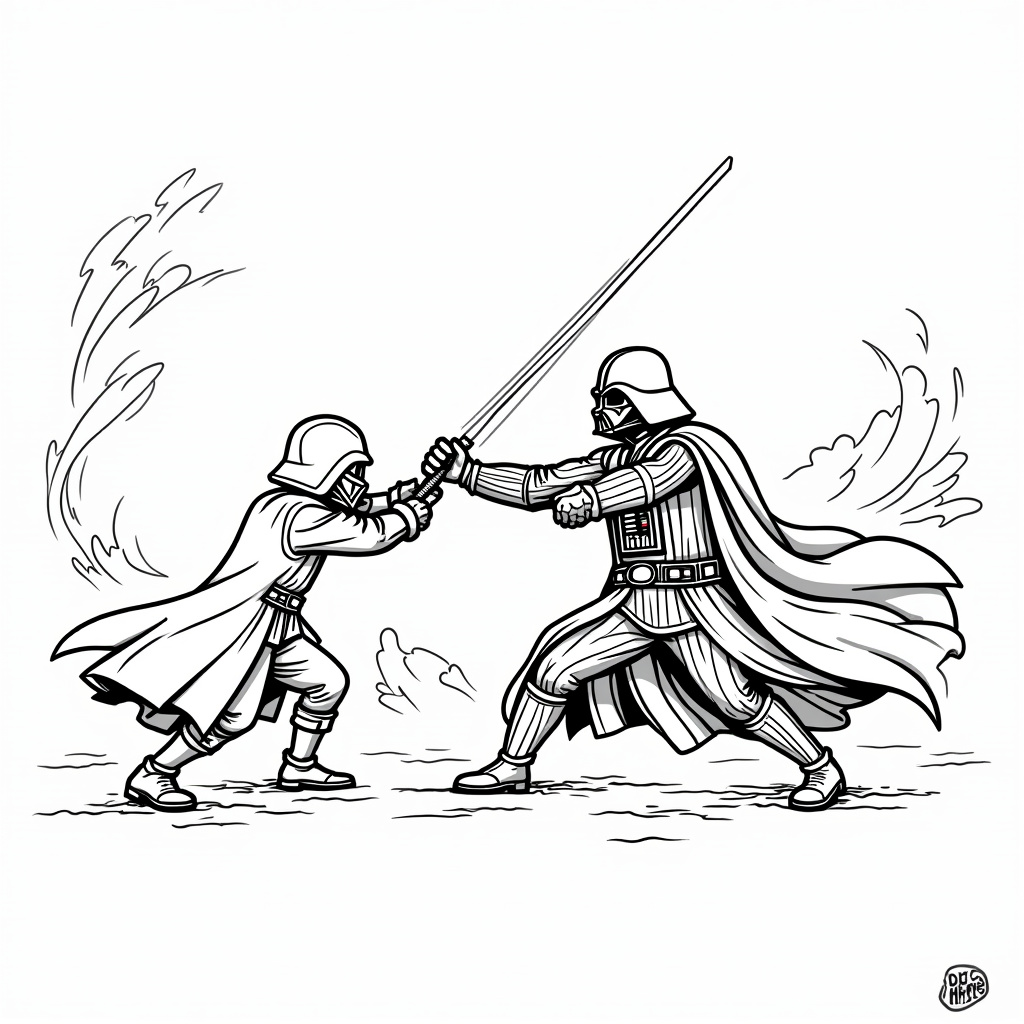 Darth Vader Coloring Pages - Page 2