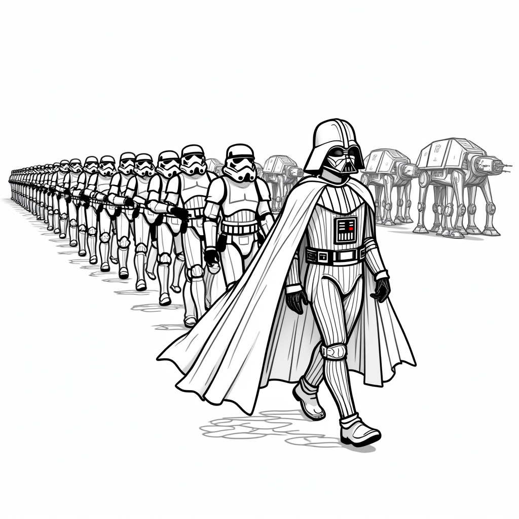 Darth Vader Coloring Pages - Page 5