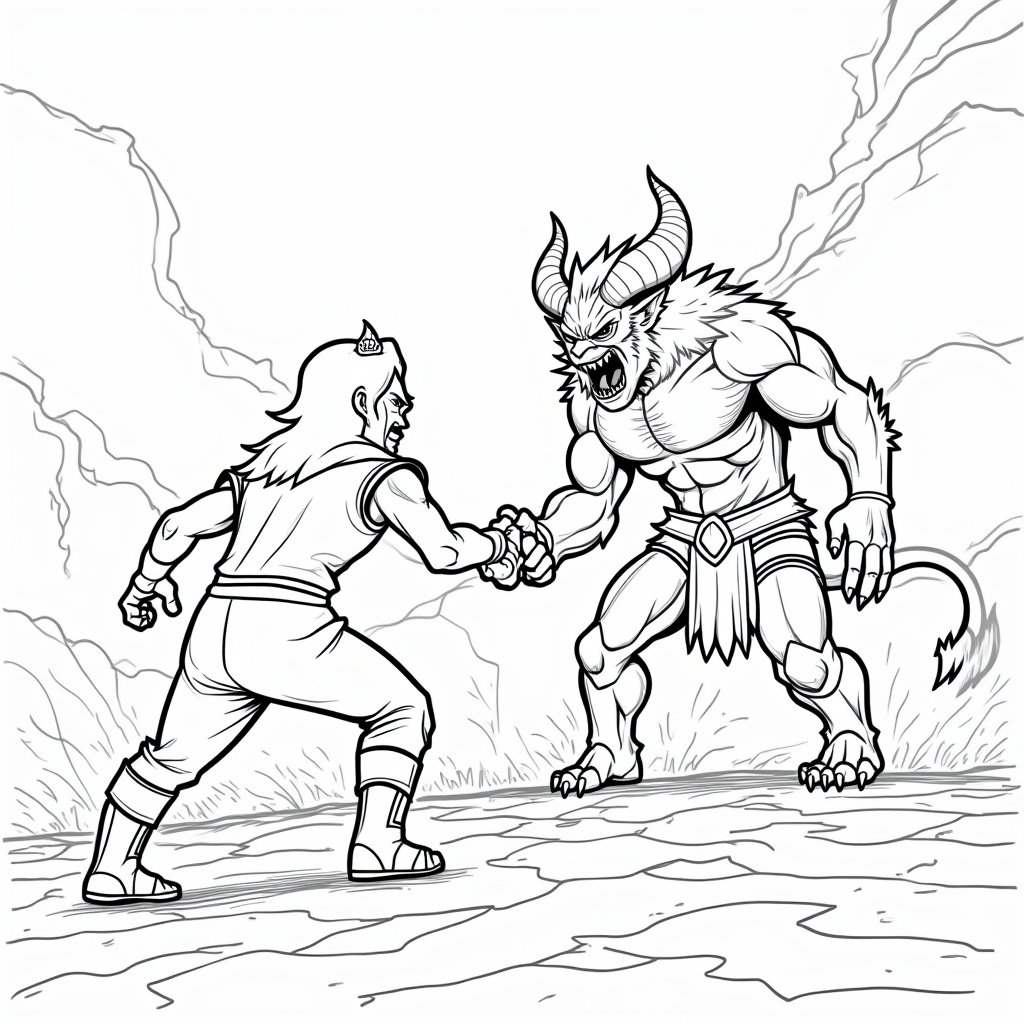 Demon Slayer Coloring Pages - Page 4
