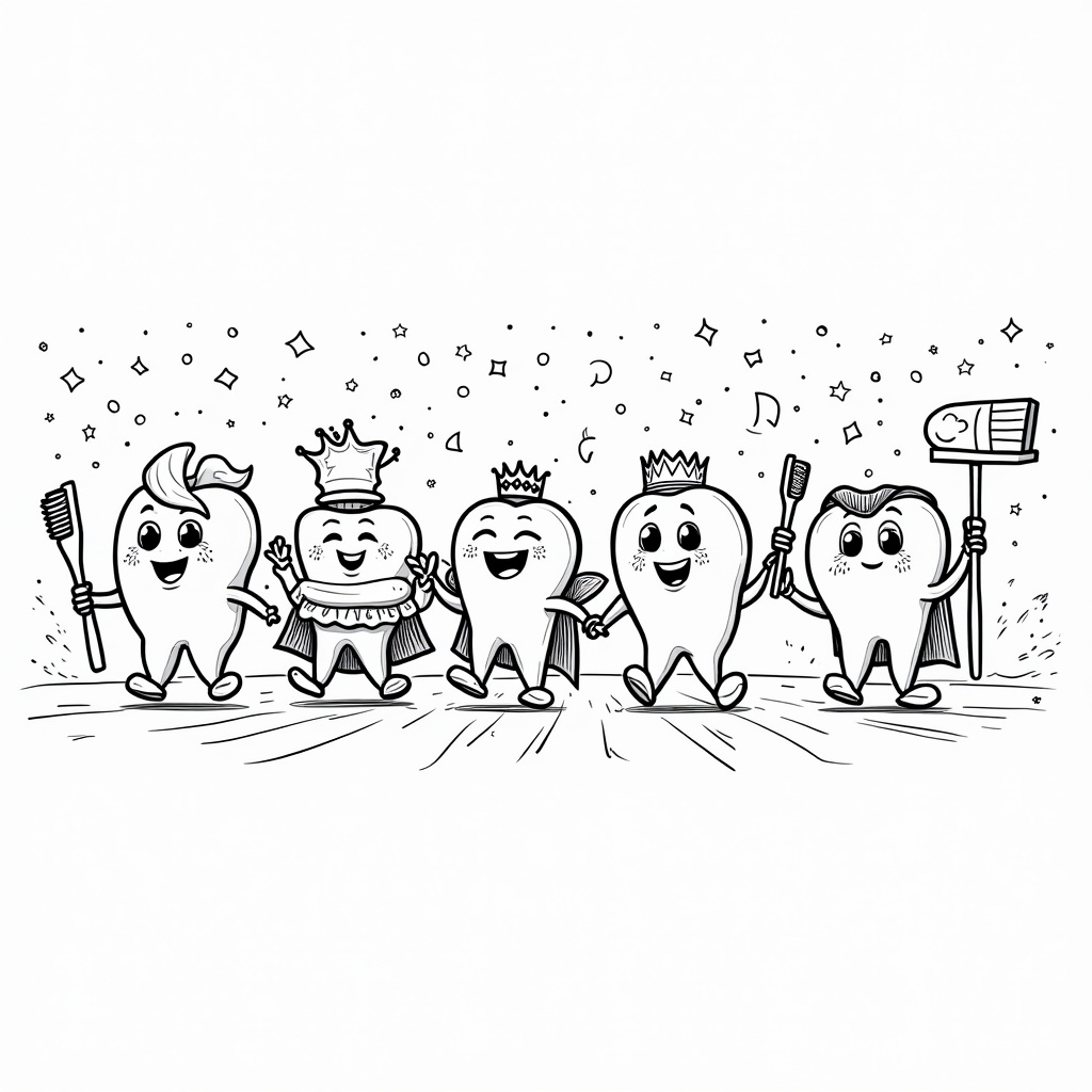 Dentist Coloring Pages - Page 3