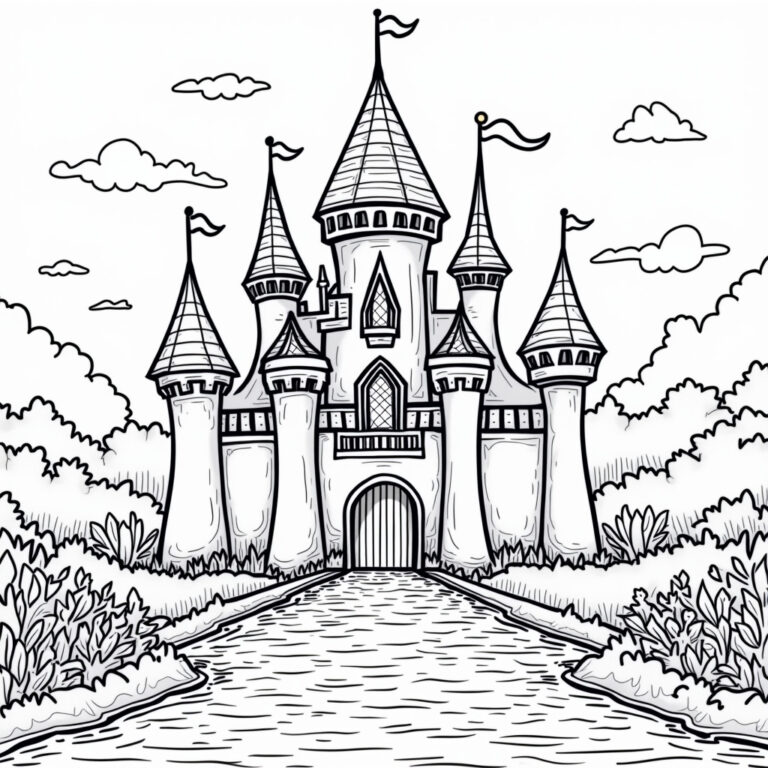 Diamond Coloring Pages - Page 1