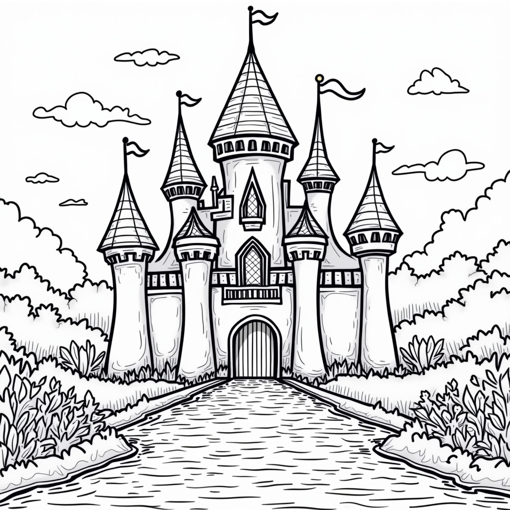 Diamond Coloring Pages - Page 1