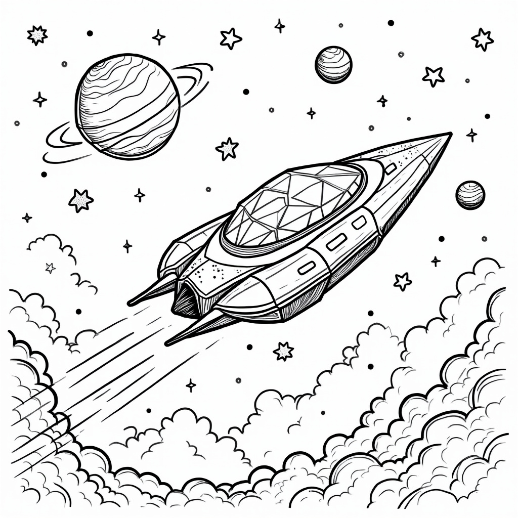Diamond Coloring Pages - Page 3