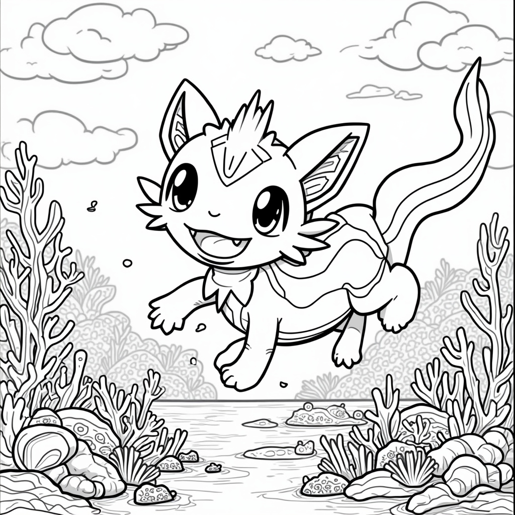 Digimon Coloring Pages - Page 4