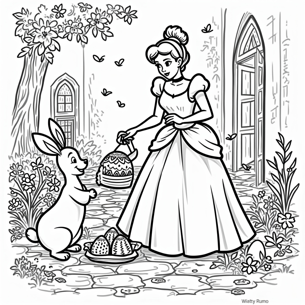 Disney Easter Coloring Pages - Page 2
