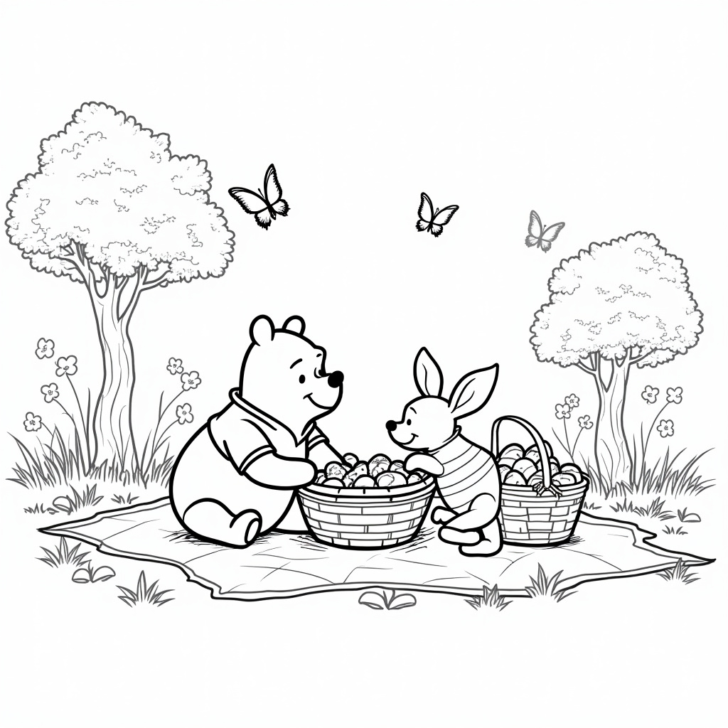 Disney Easter Coloring Pages - Page 3
