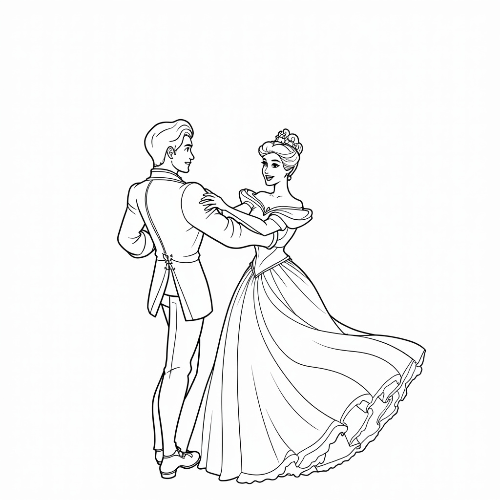 Disney Princess Coloring Pages - Page 4