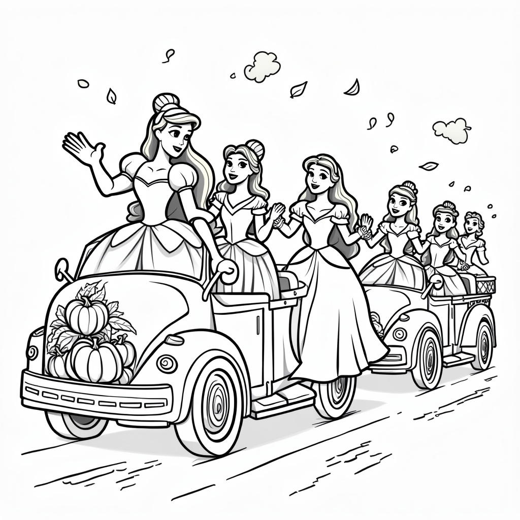 Disney Thanksgiving Coloring Pages - Page 2