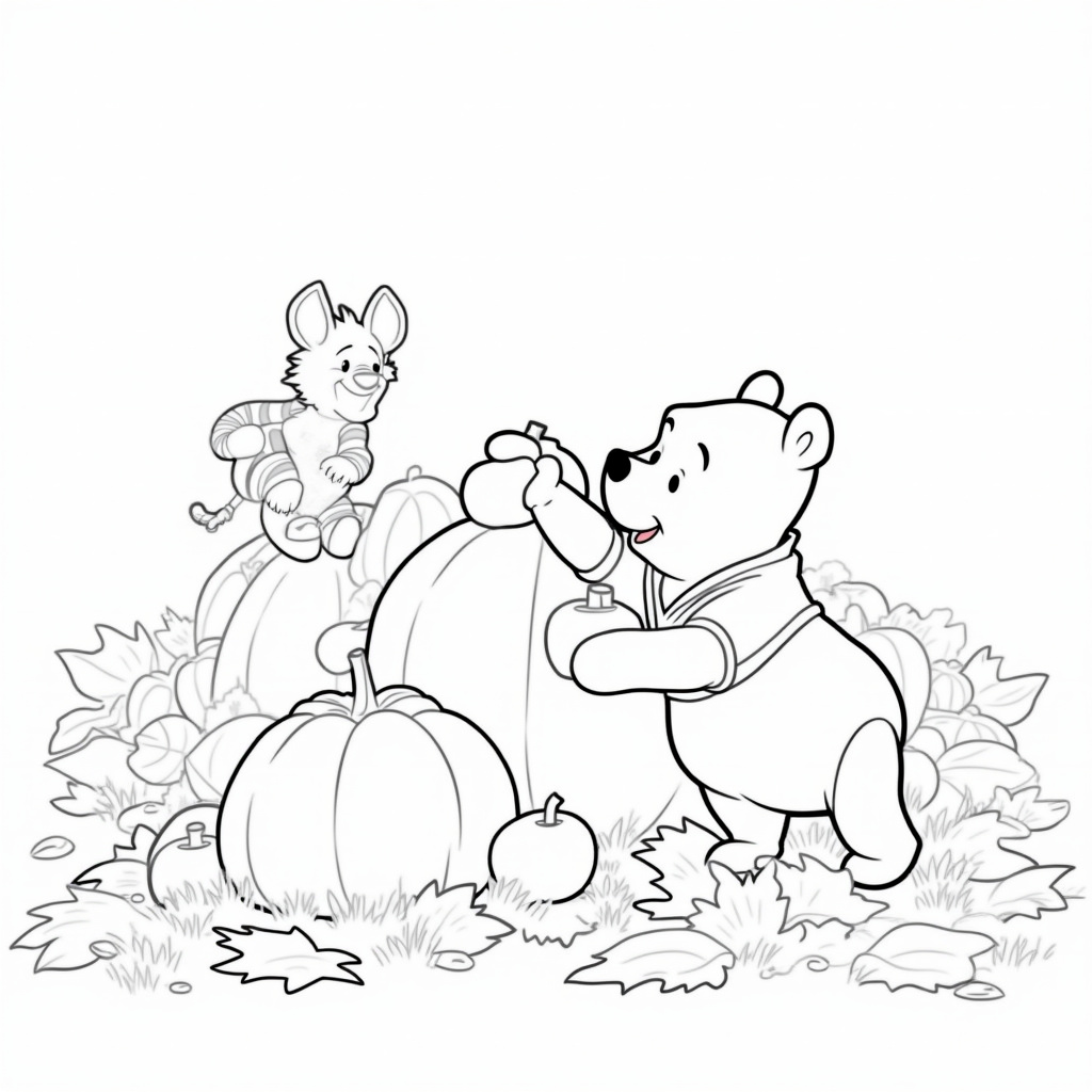 Disney Thanksgiving Coloring Pages - Page 3