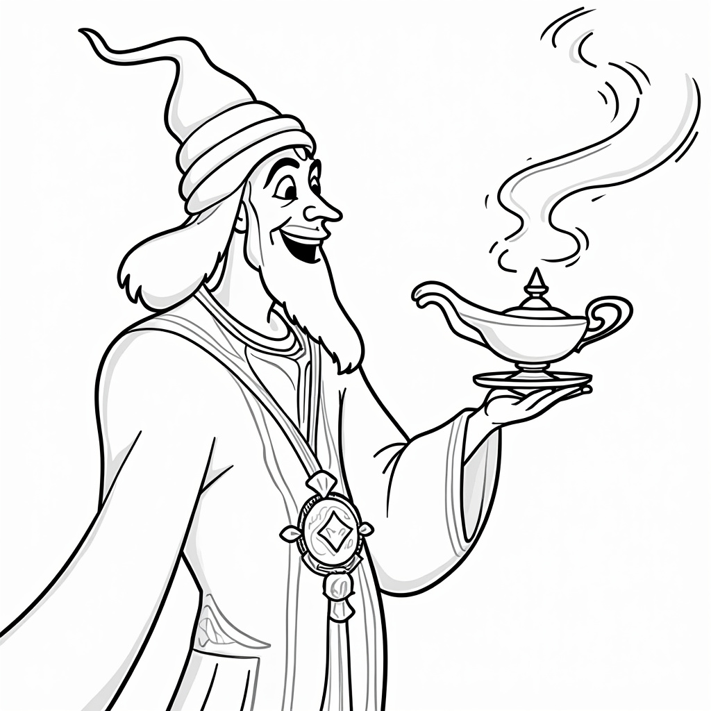 Disney Villain Coloring Pages - Page 3