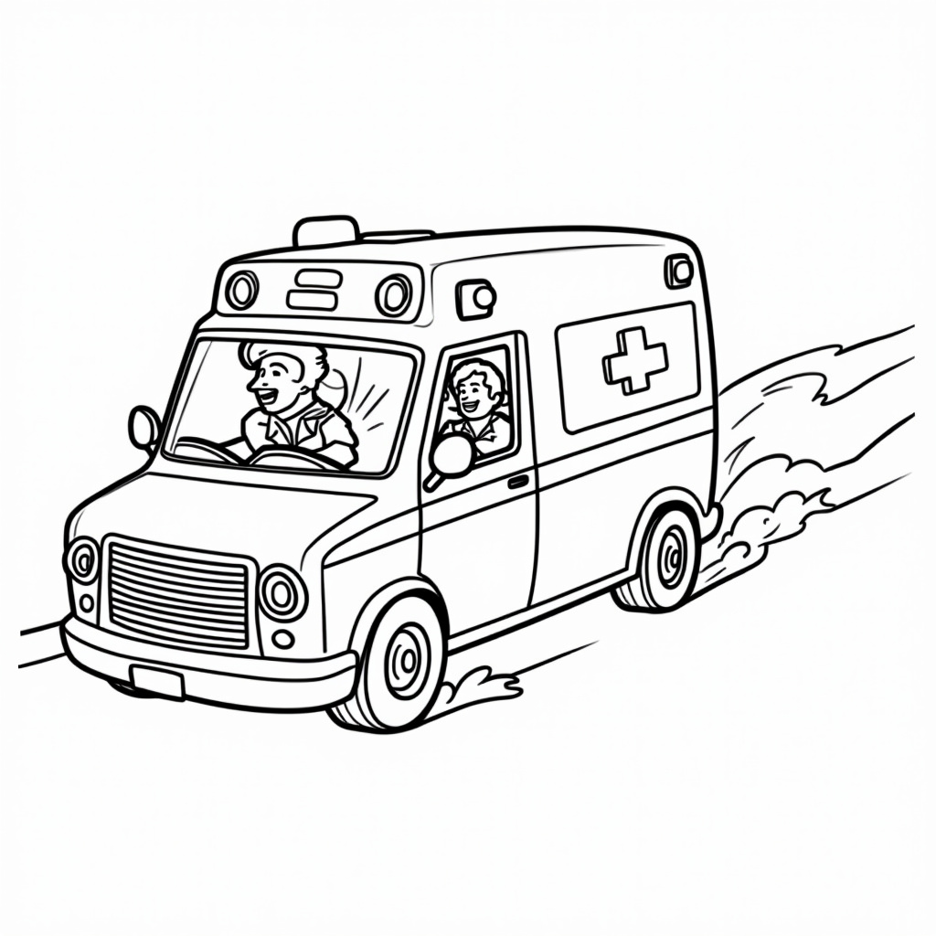 Doctor And Nurse Coloring Pages - Page 5