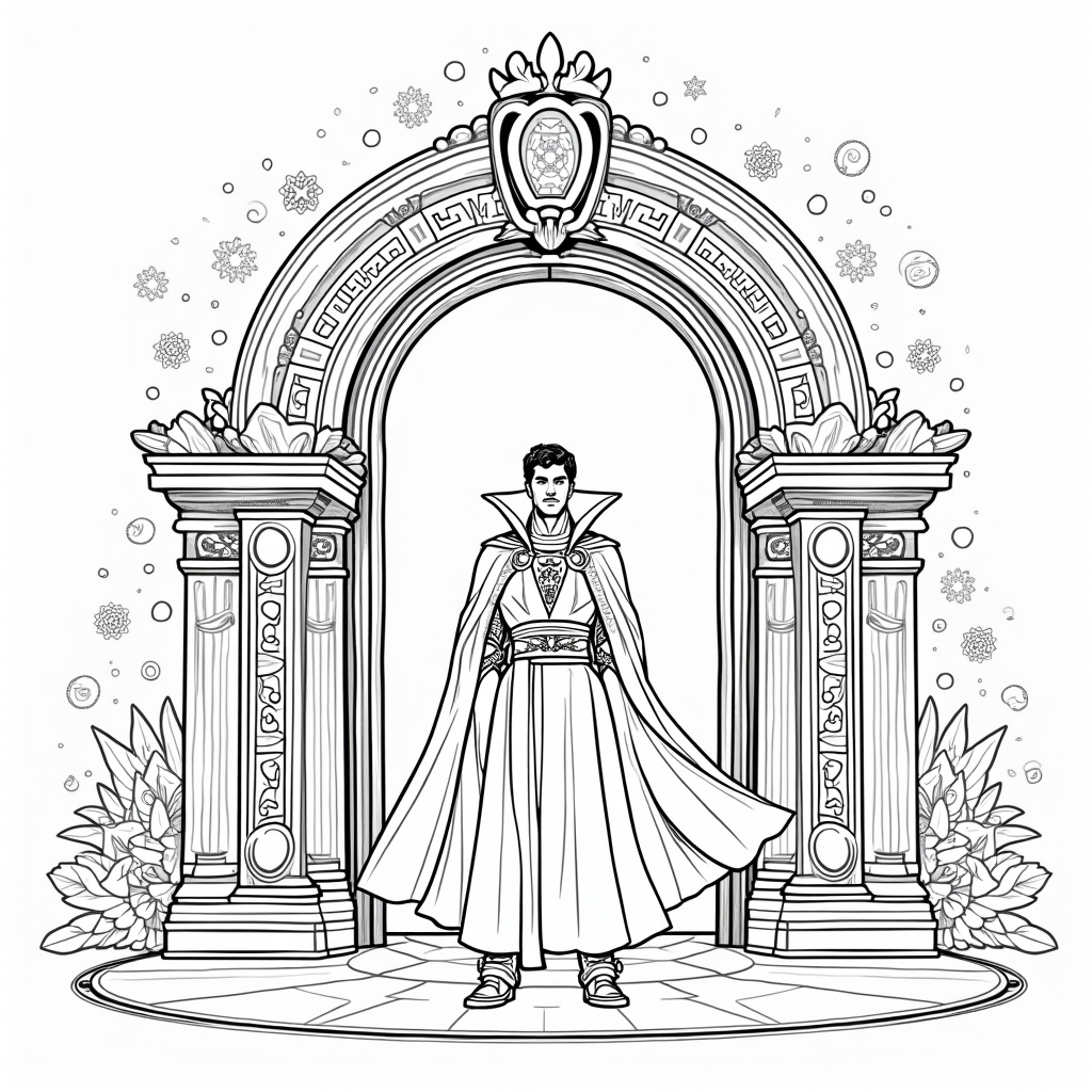 Doctor Strange Coloring Pages - Page 2