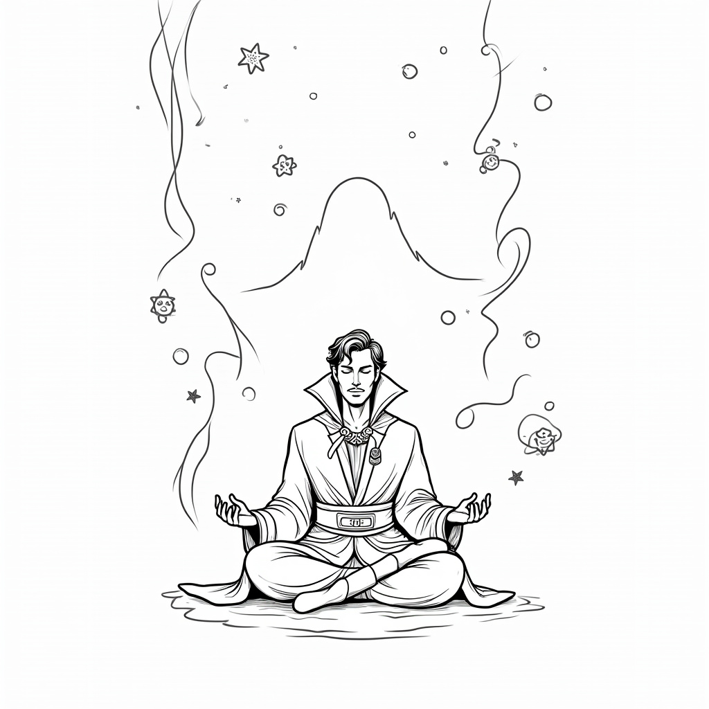 Doctor Strange Coloring Pages - Page 5