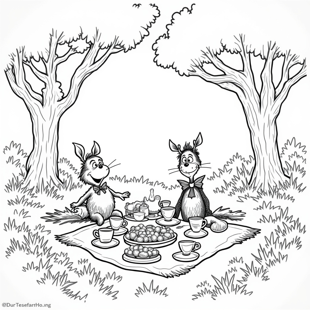 Dr. Seuss Coloring Pages - Page 5