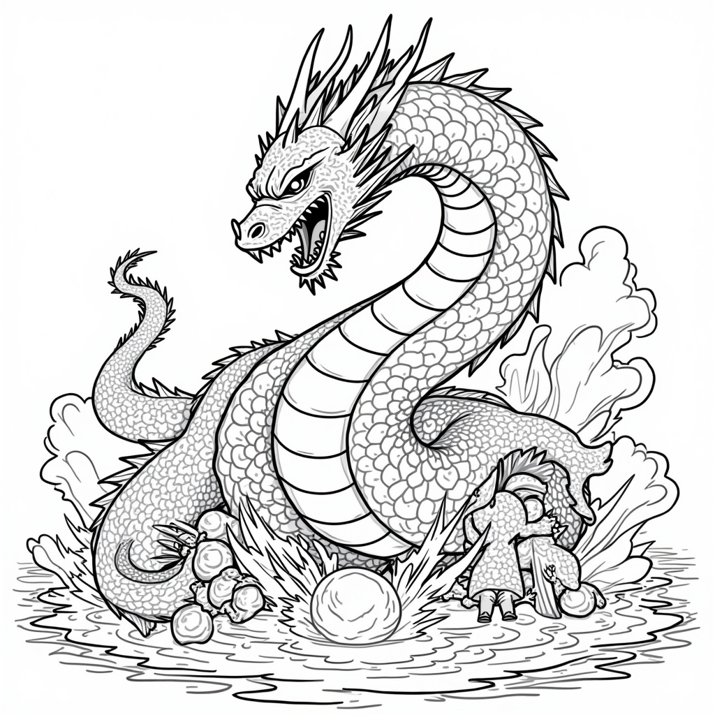Dragon Ball Z Coloring Pages - Page 4