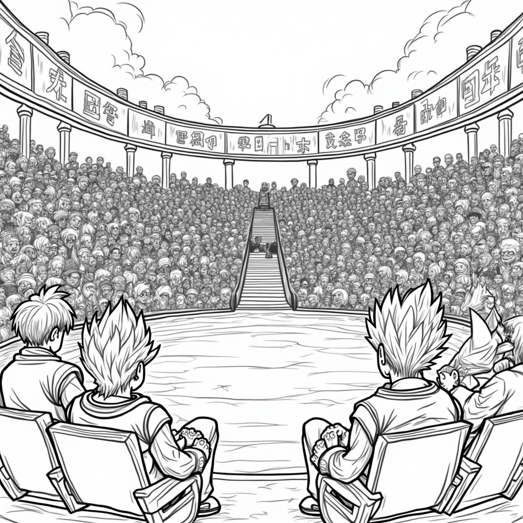 Dragon Ball Z Coloring Pages - Page 5