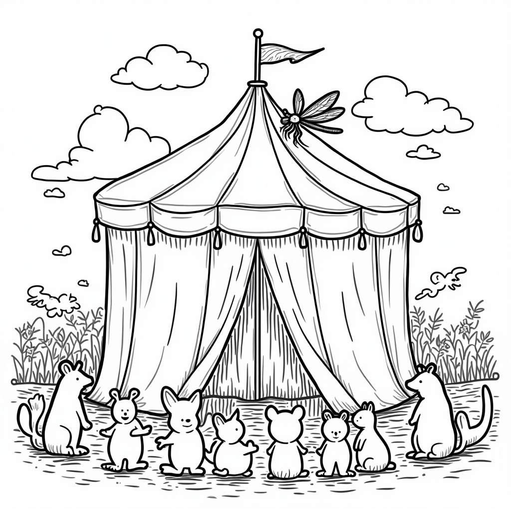 Dragonfly Coloring Pages - Page 5