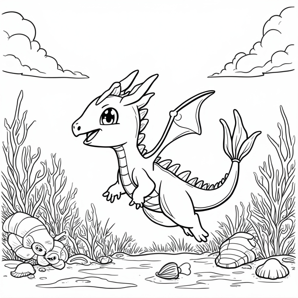 Dragonite Coloring Pages - Page 2