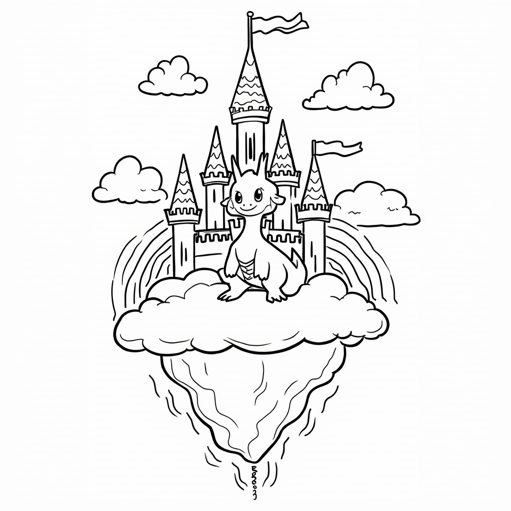 Dragonite Coloring Pages - Page 3