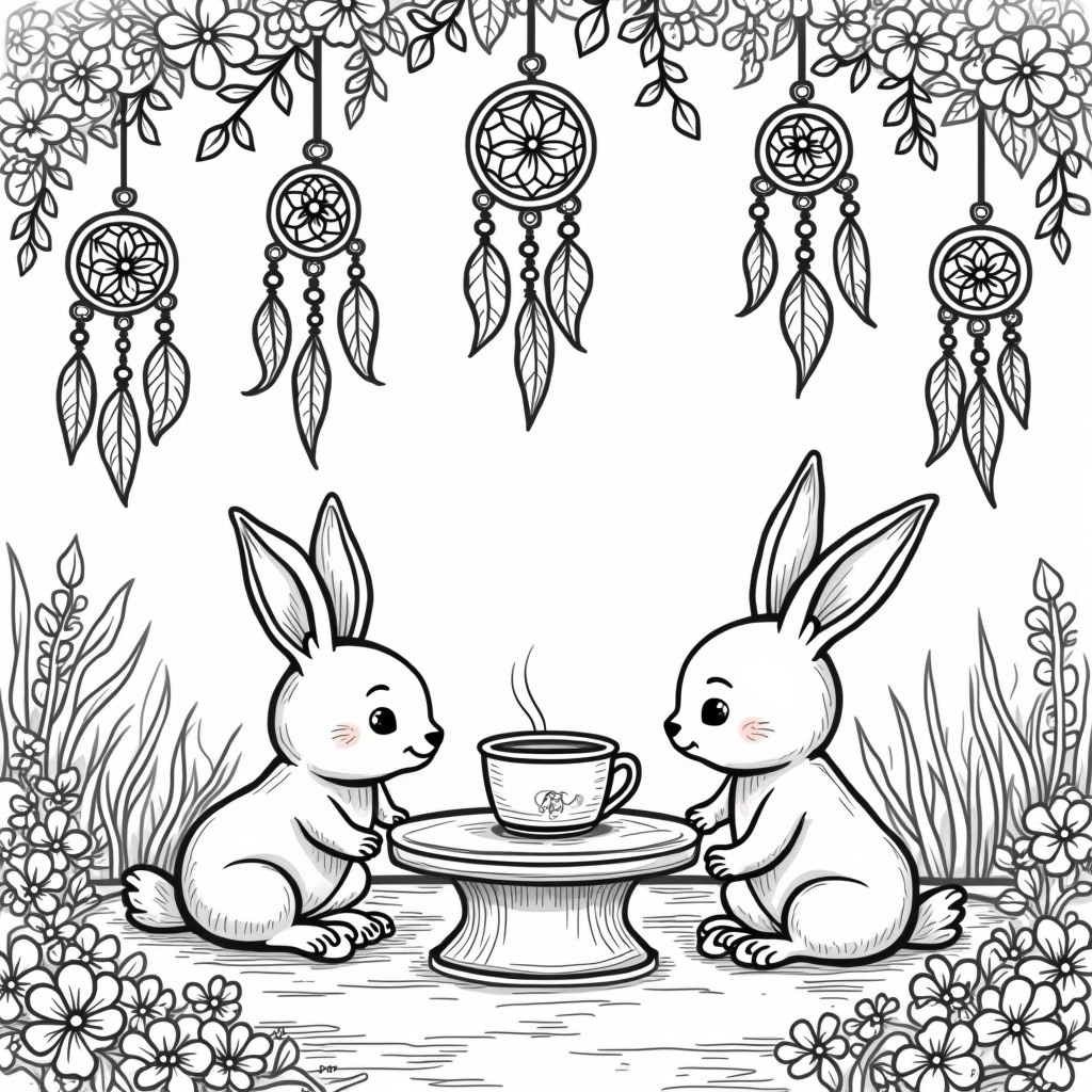 Dreamcatcher Coloring Pages - Page 5