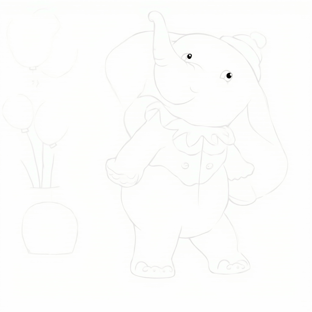 Dumbo Coloring Pages - Page 3