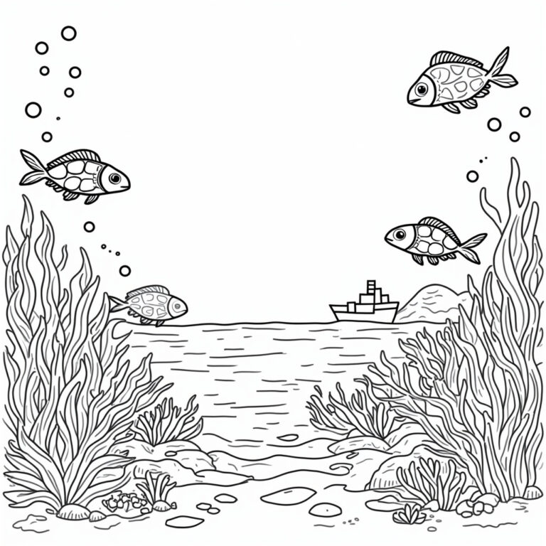 Earth Coloring Pages - Page 1