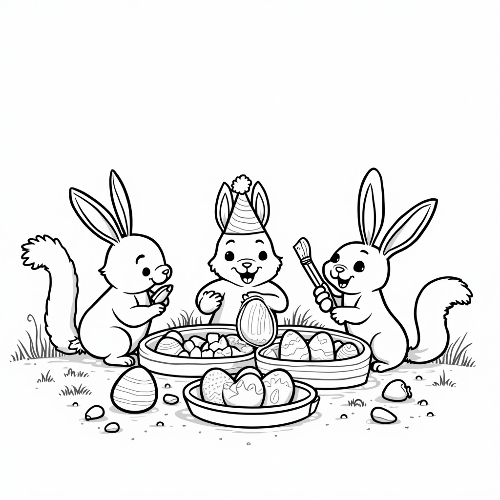 Easter Coloring Pages - Page 2