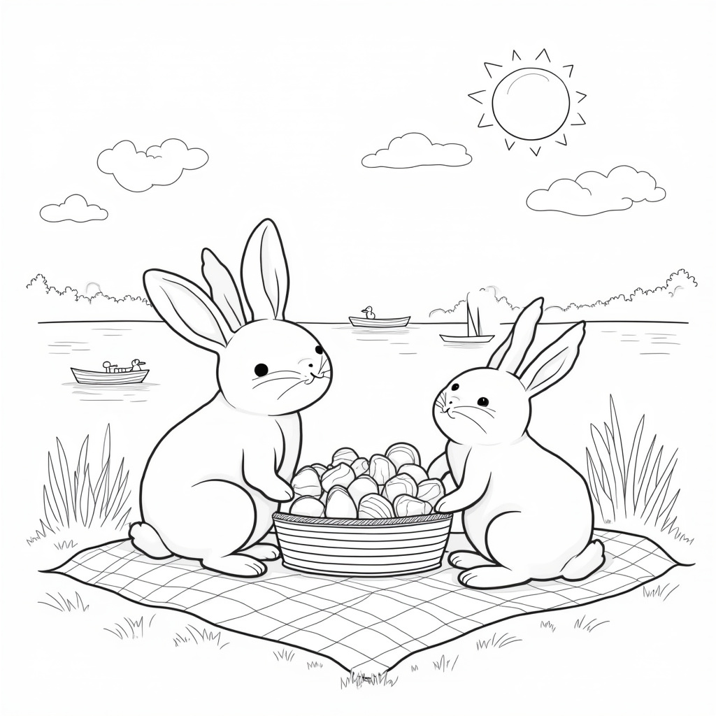 Easter Coloring Pages - Page 5