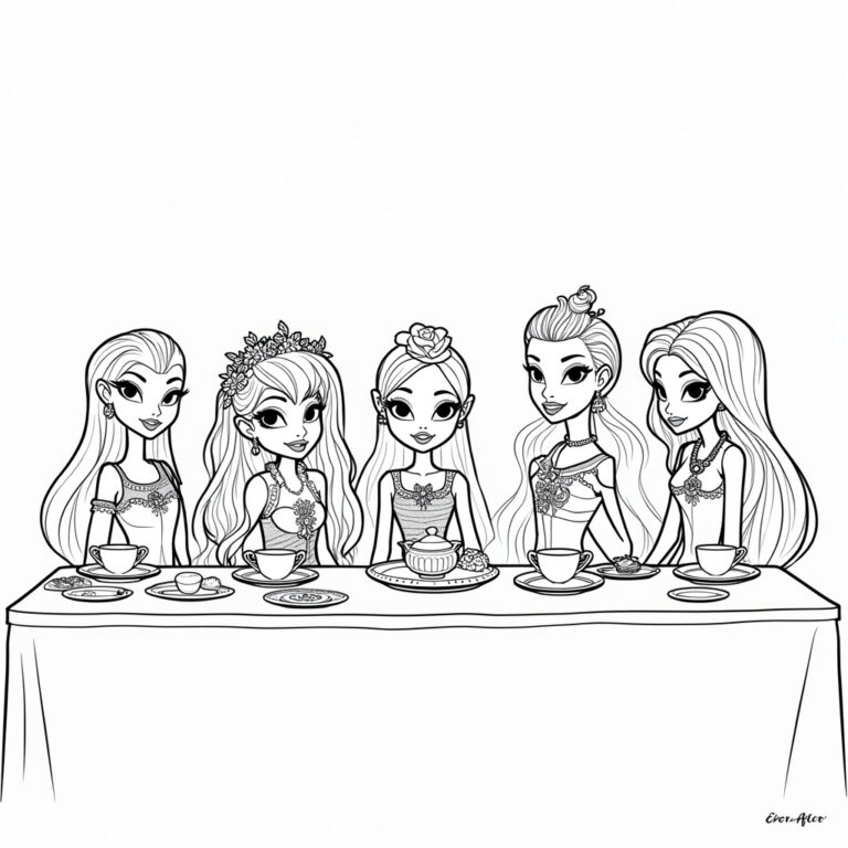 Ever After High Coloring Pages - Page 1