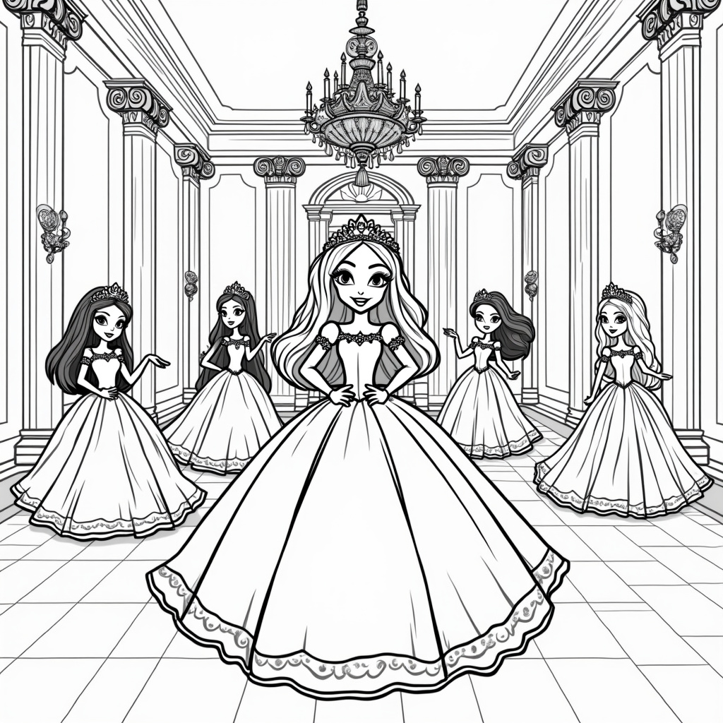 Ever After High Coloring Pages - Page 2