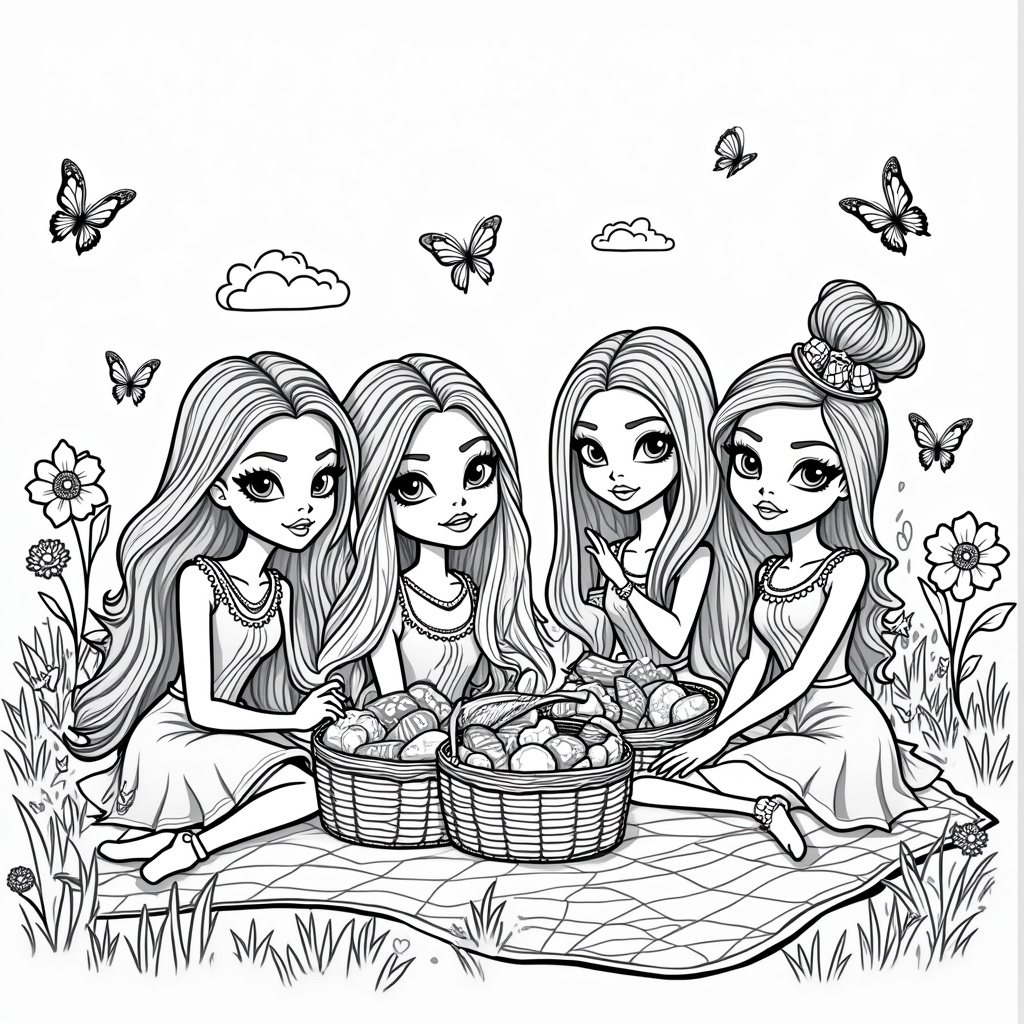 Ever After High Coloring Pages - Page 4