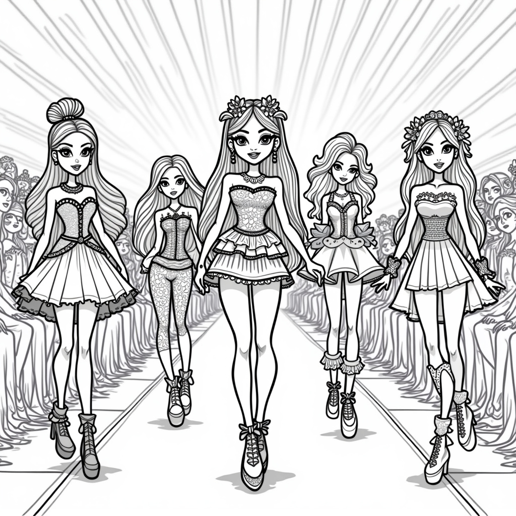 Ever After High Coloring Pages - Page 5