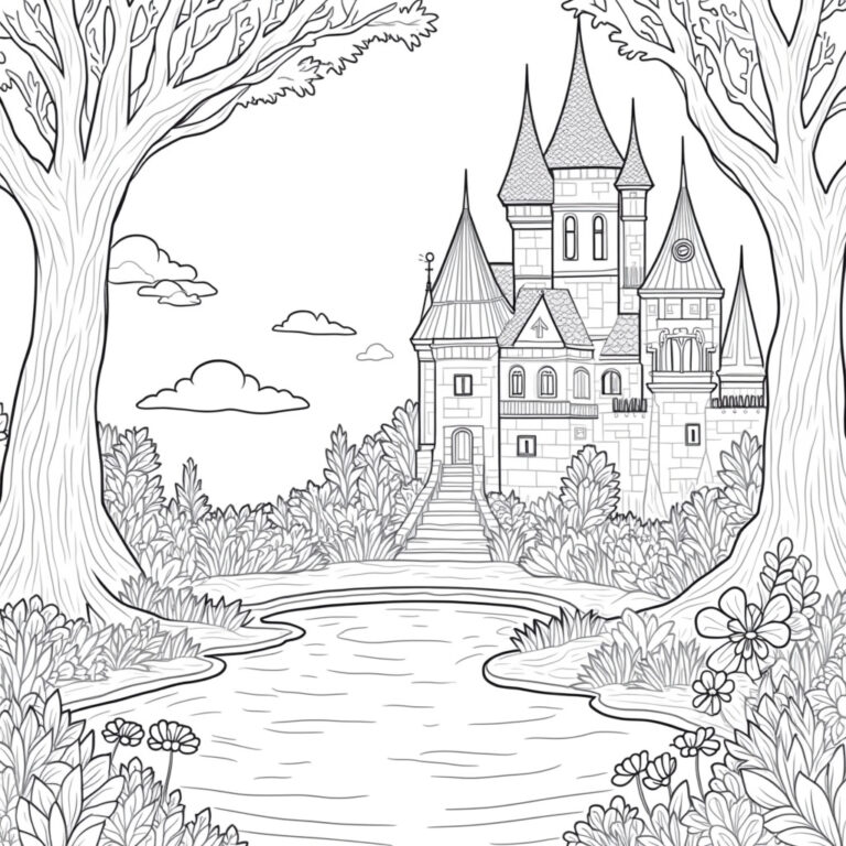 Fairy Tale Coloring Pages - Page 1