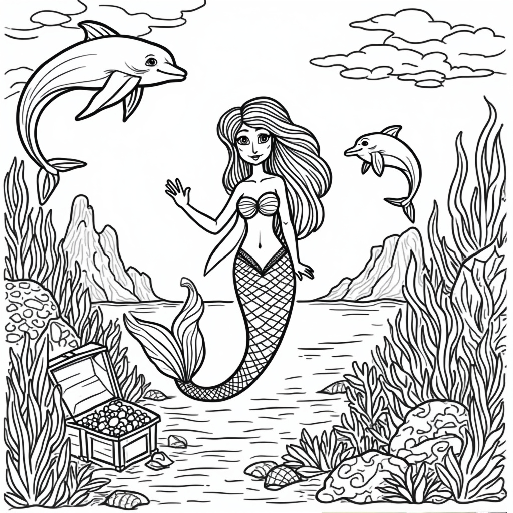 Fairy Tale Coloring Pages - Page 3