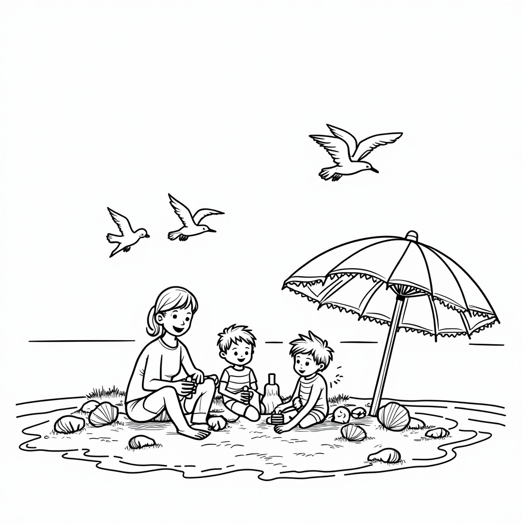 Family Coloring Pages - Page 3