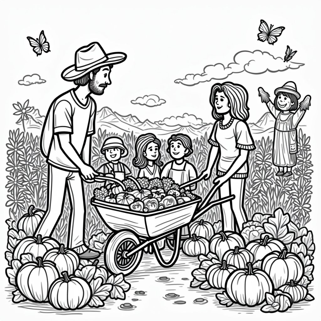 Family Coloring Pages - Page 5