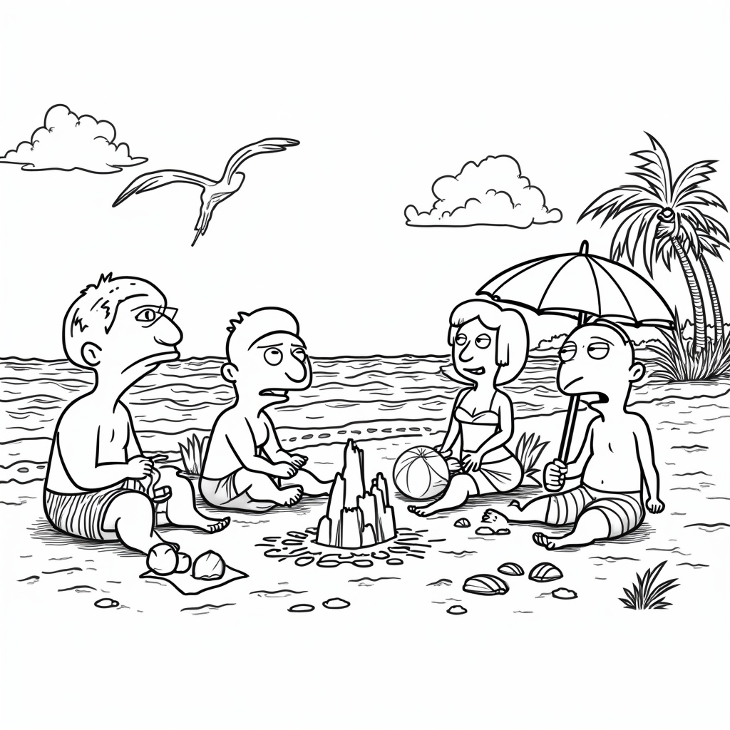 Family Guy Coloring Pages - Page 4