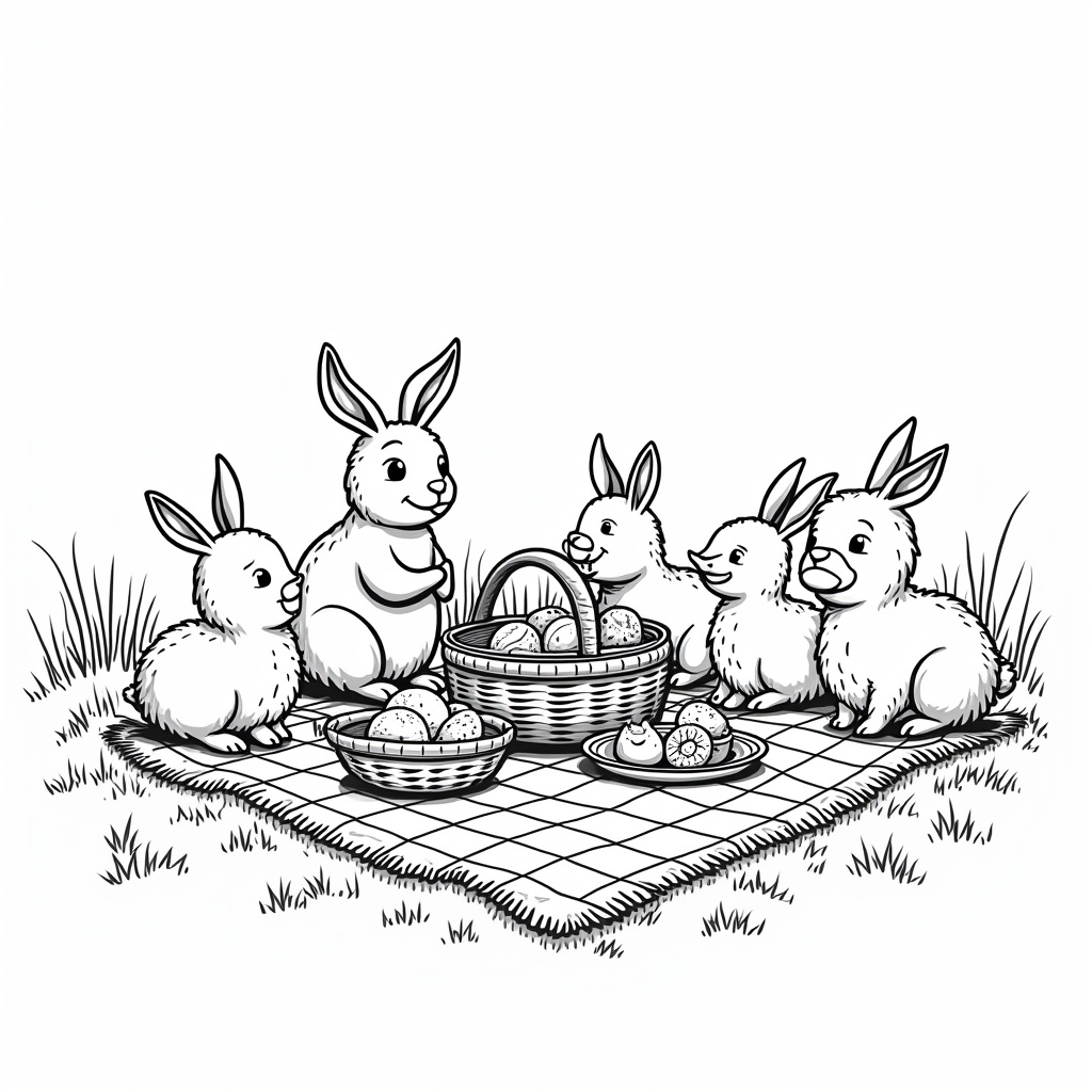 Farm Animal Coloring Pages - Page 5