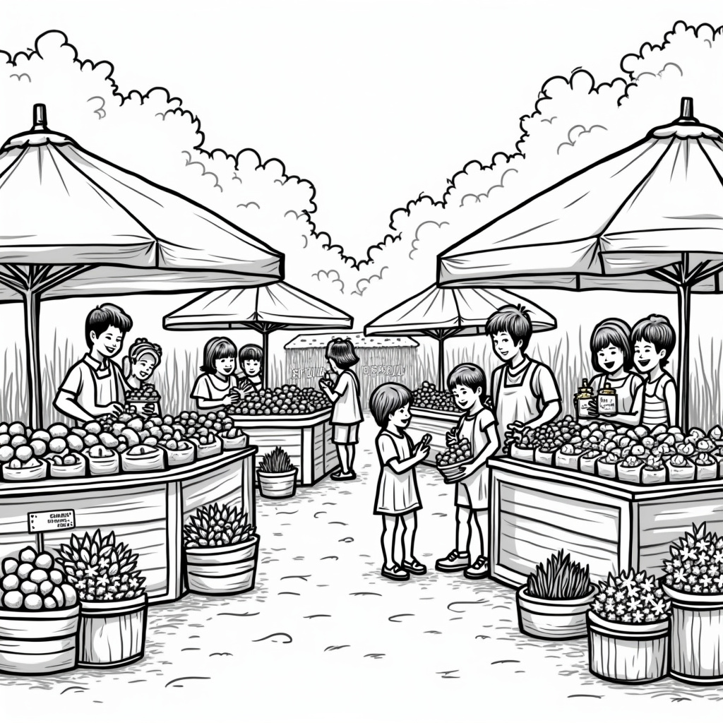 Farm Coloring Pages - Page 3