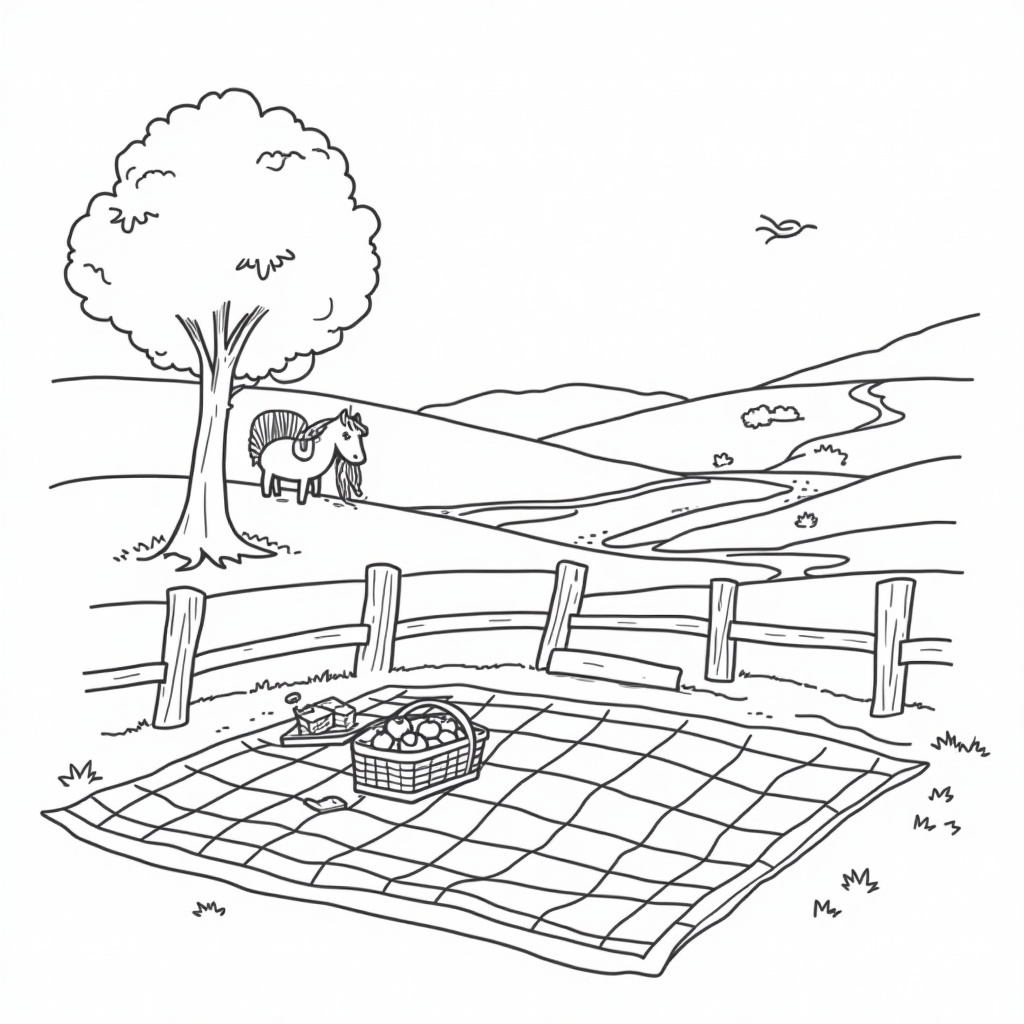 Farm Coloring Pages - Page 5