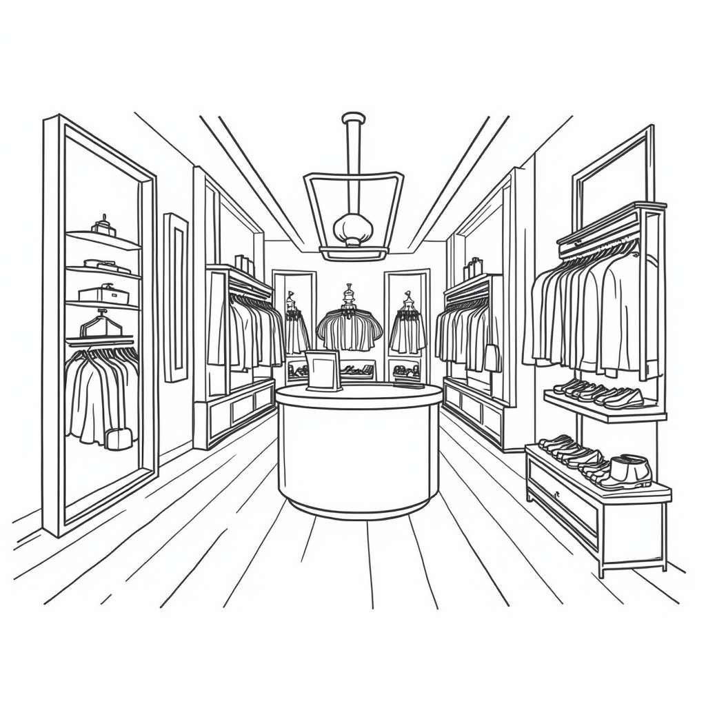 Fashion Coloring Pages - Page 3